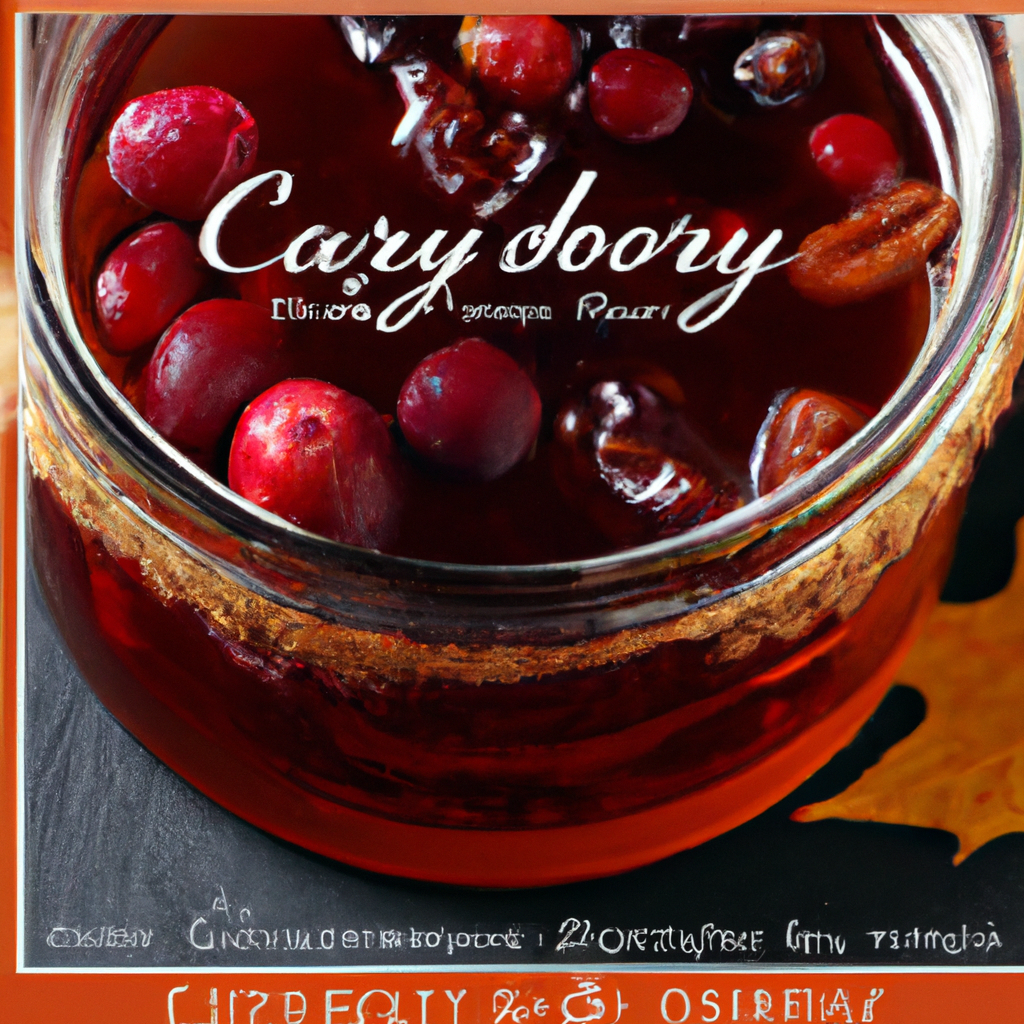 Cranberry Bourbon Relish