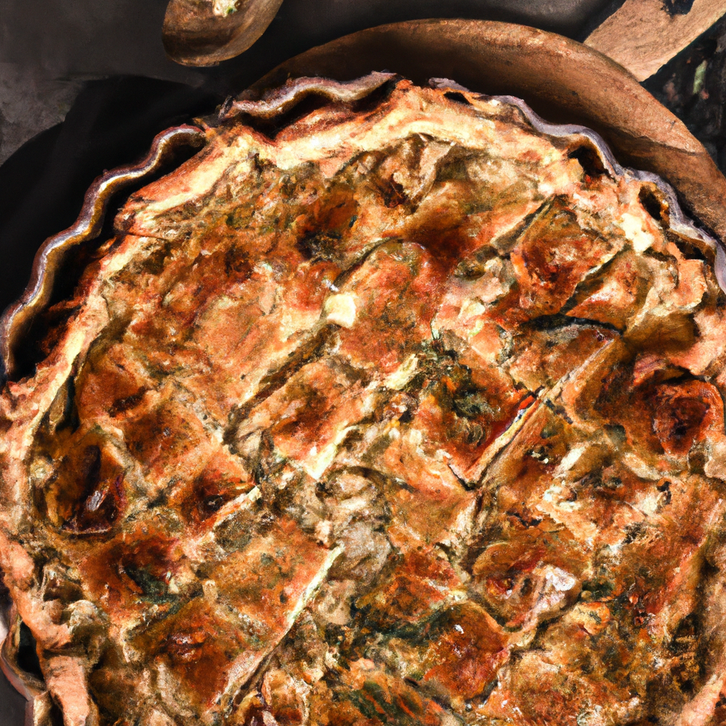 Impossible Herbs N Onion Pie