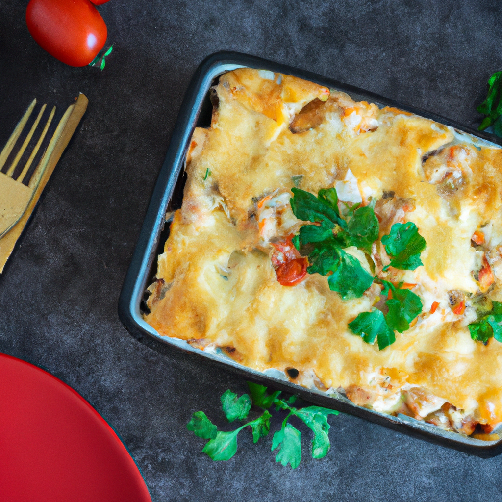 Cajun Chicken Lasagna