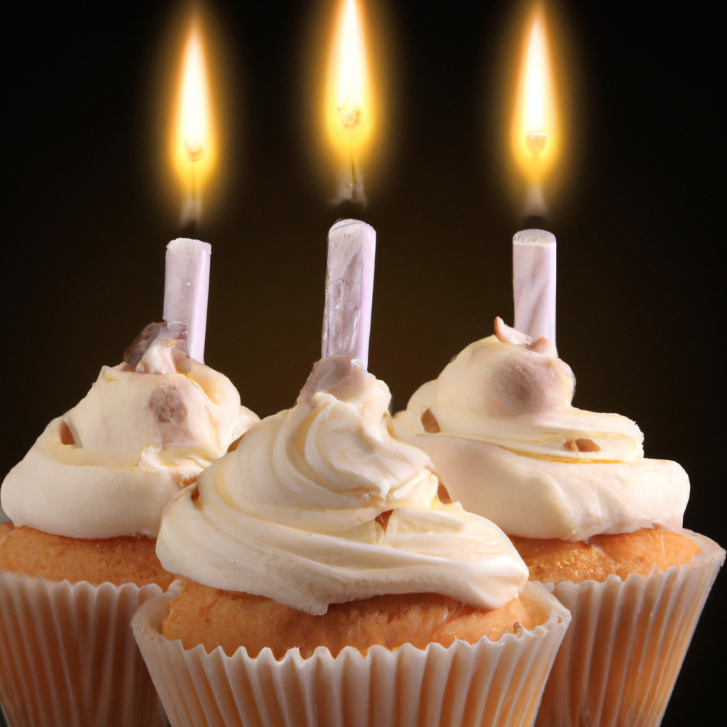 Candle Cupcakes