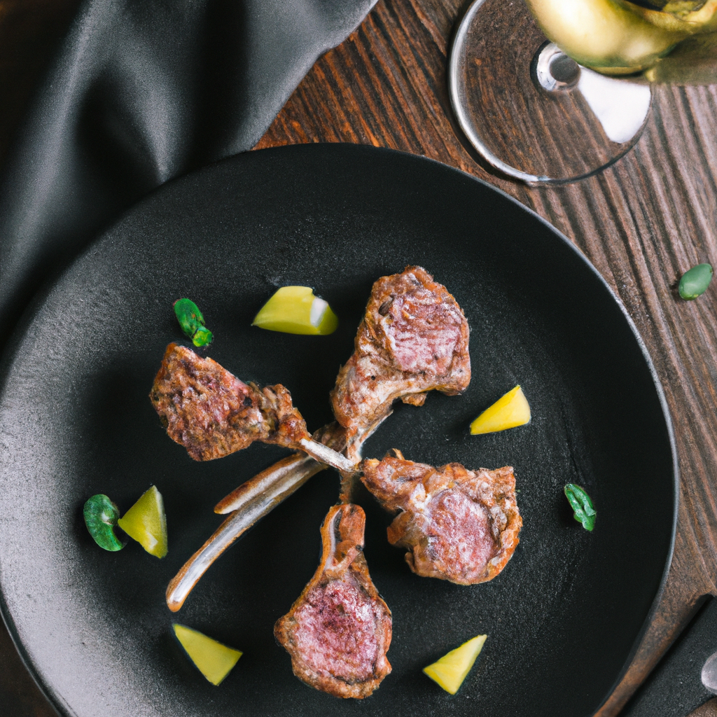 Lamb Chops With Yogurt Mint Sauce