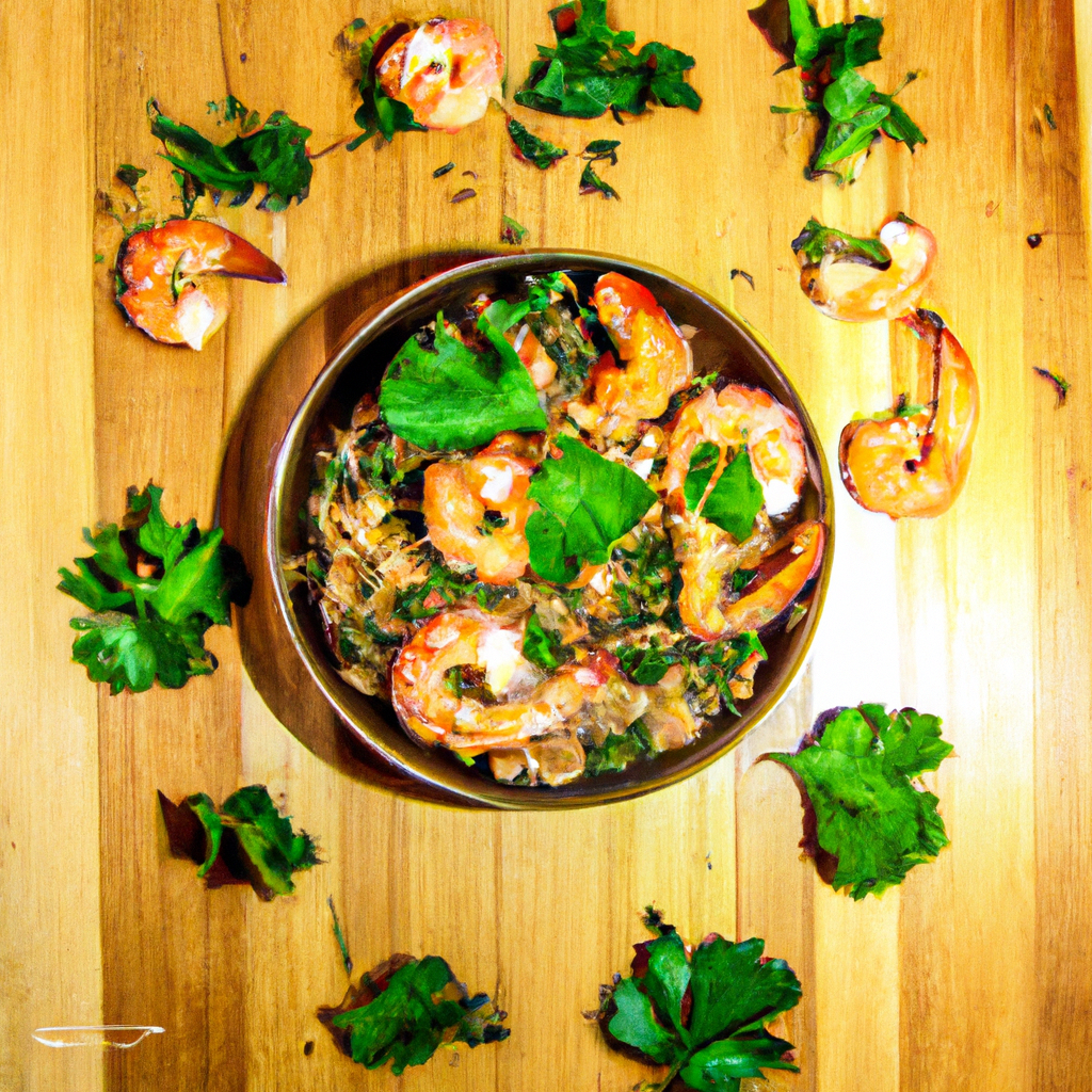 Beer Broiled Shrimp