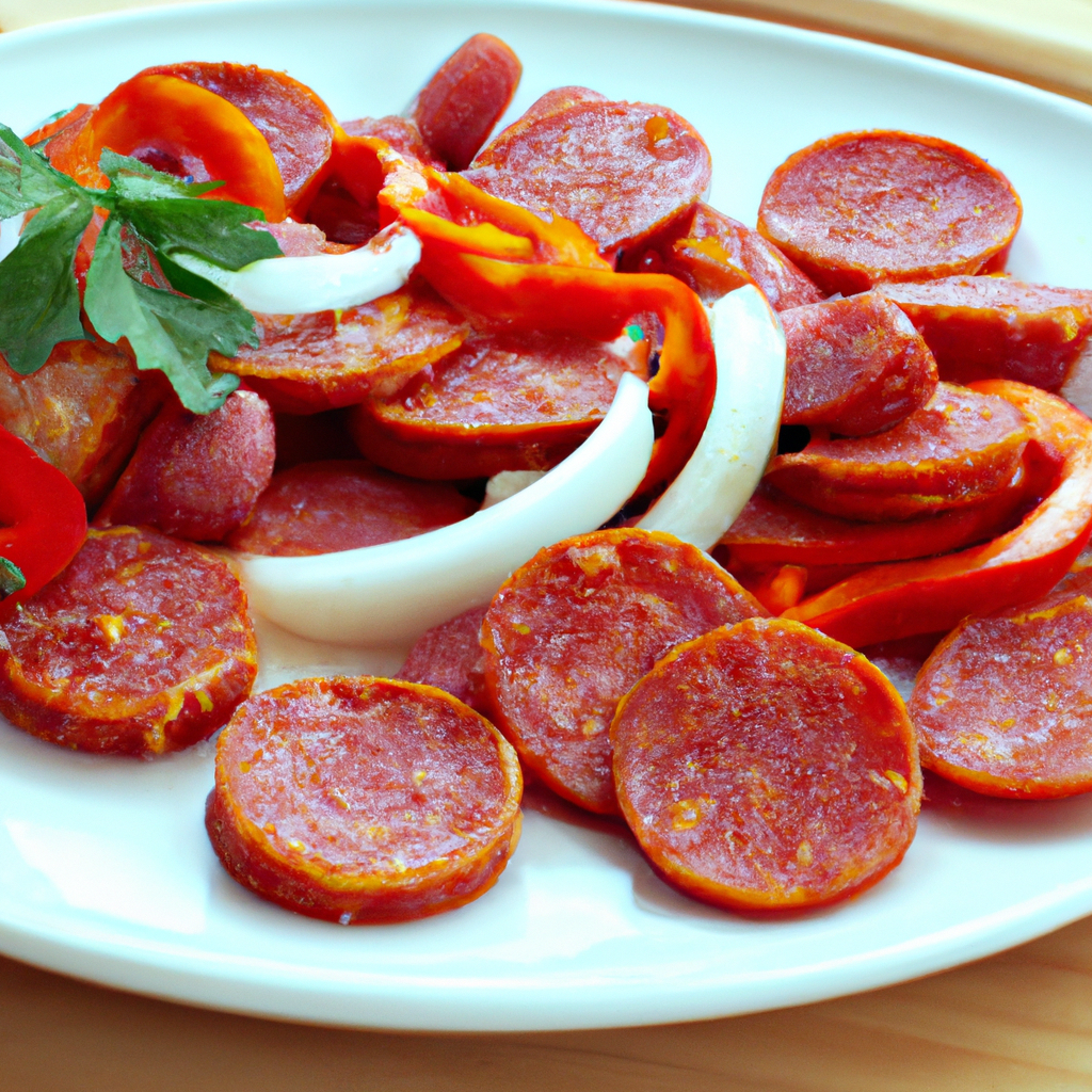 Chicago Style Sausage And Peppers