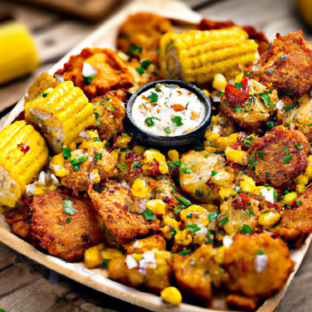 Spicy Corn Fritters