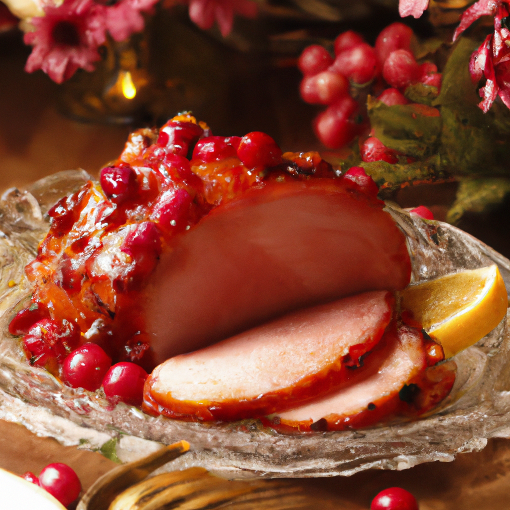 Cranberry Ham Glaze