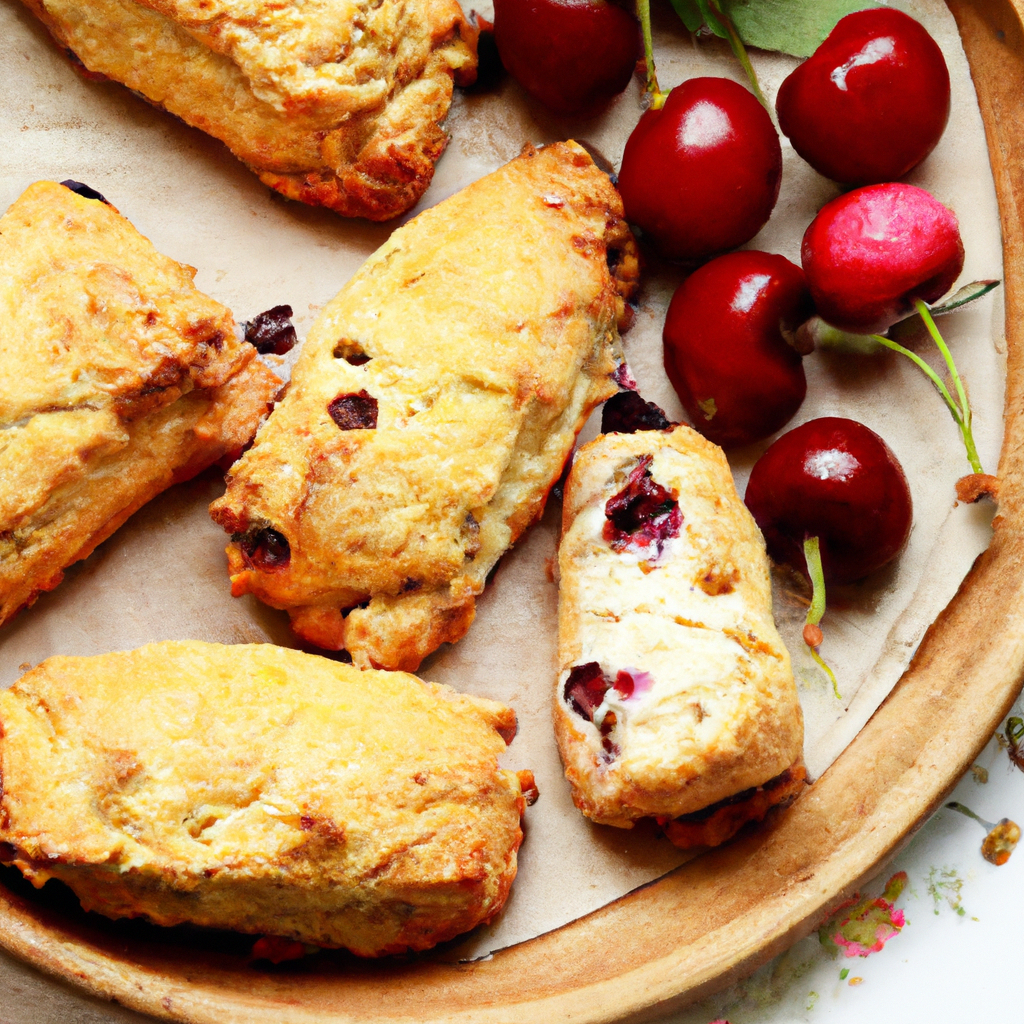 Cherry Filled Scones