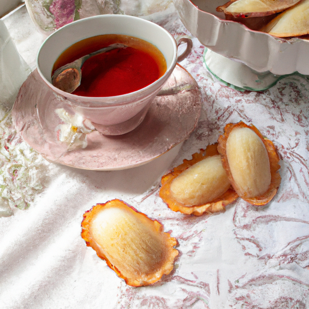 Cherry Madeleines