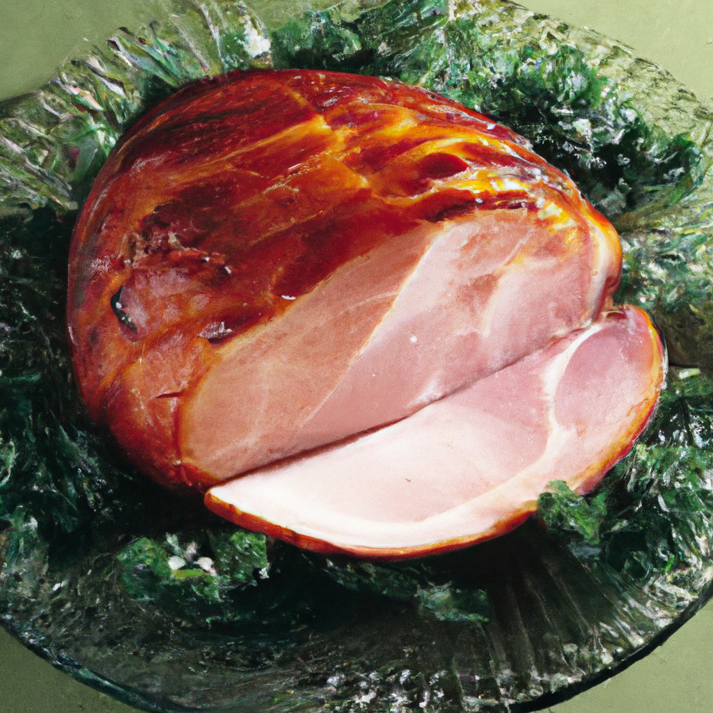 Baked Ham With Apricot Bourbon Glaze
