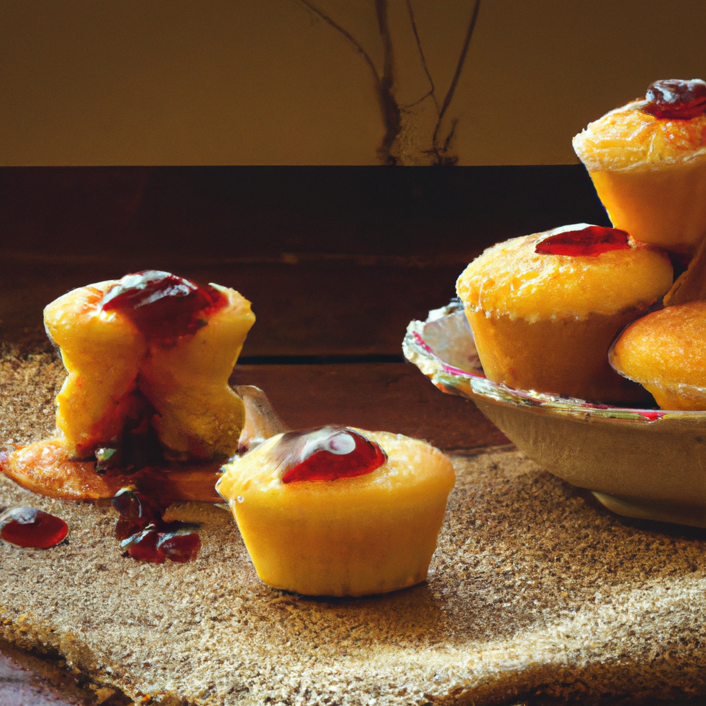 Low Fat Jam Muffins