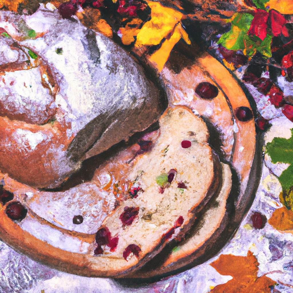 Cranberry Cobblestone Bread