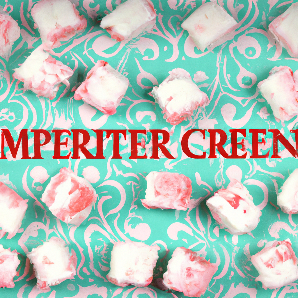 Peppermint Cream Fudge