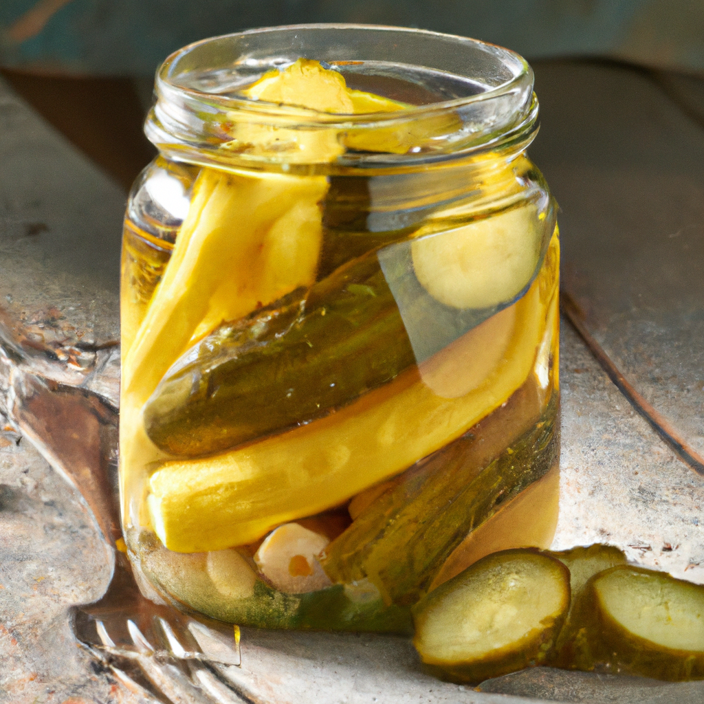 Candied Cucumber Pickles