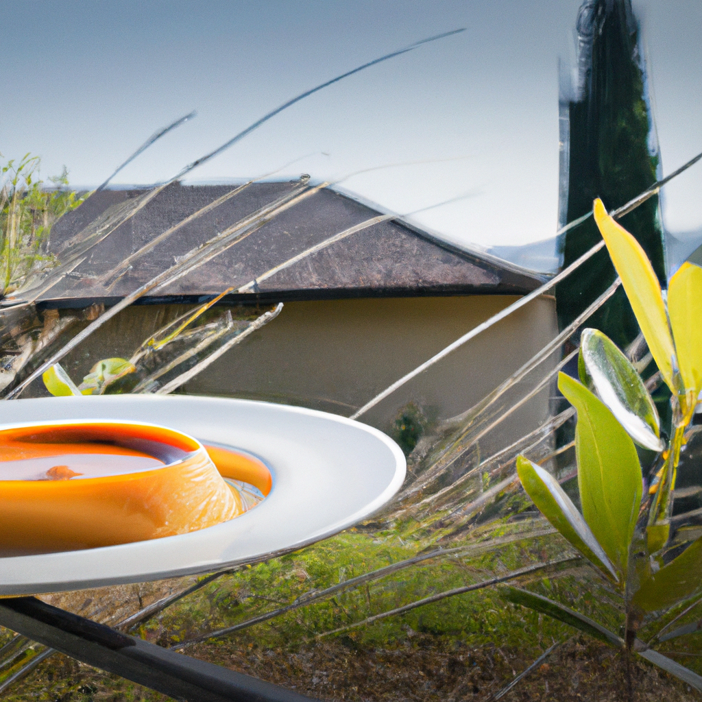 Ring Of Orange Flan