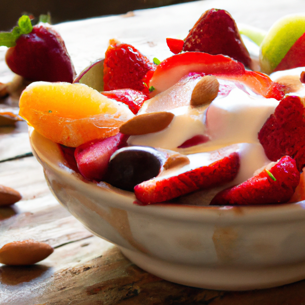 Almond Chantilly Fruit Dip
