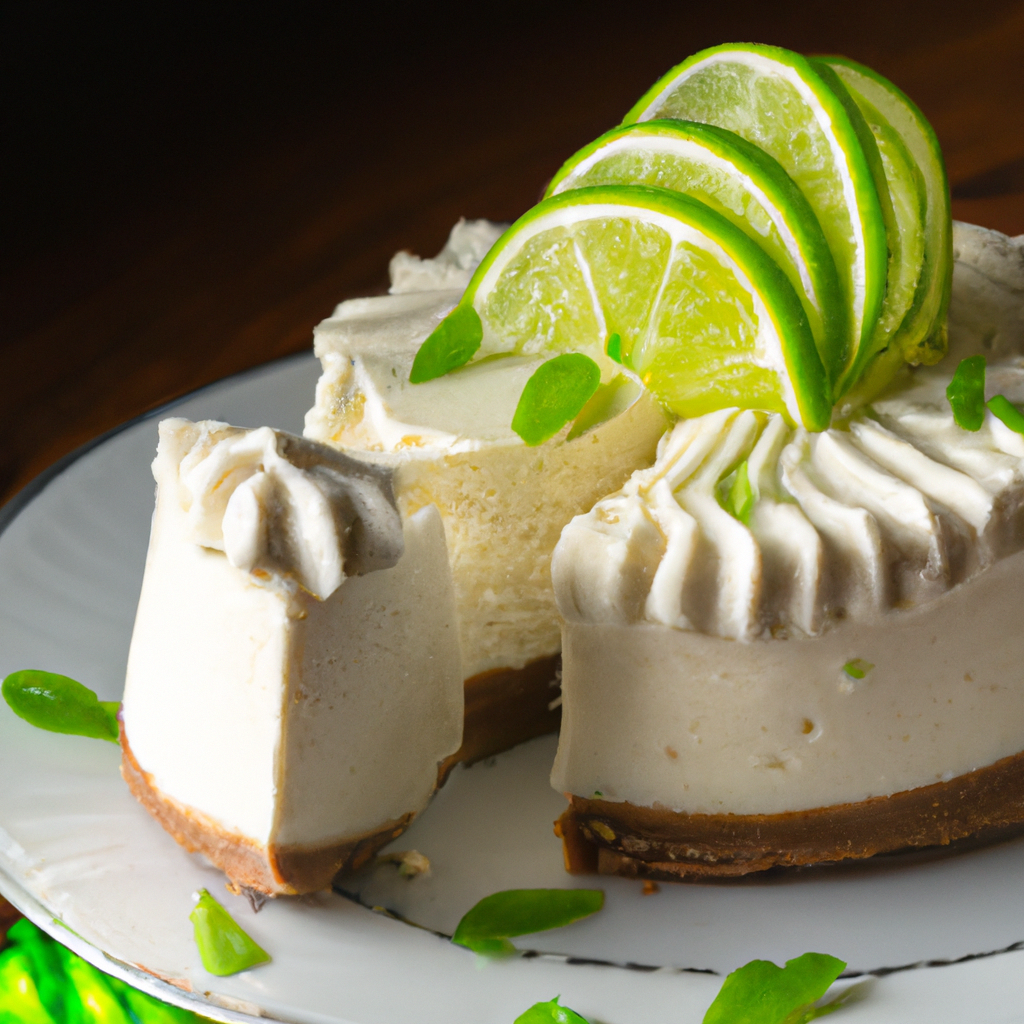 Key Lime Tofu Cheesecake