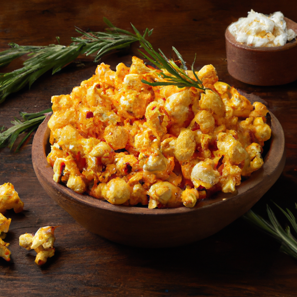Low Fat Parmesan Popcorn