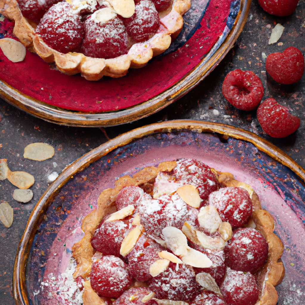 Raspberry Almond Tarts