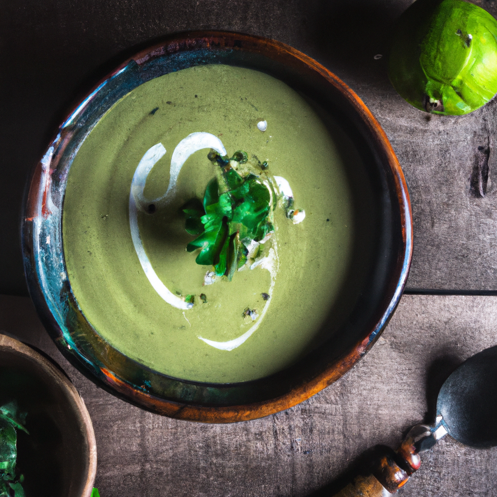 Anasazi Cream Of Green Chile Soup
