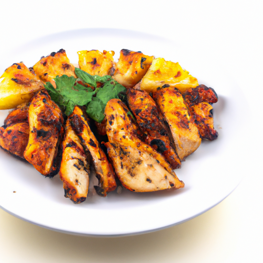 Barbecued Island Chicken
