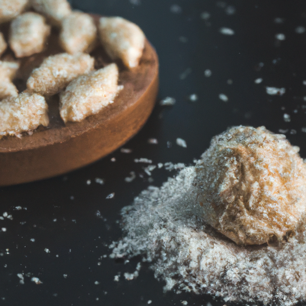 Puffed Rice Molasses Balls