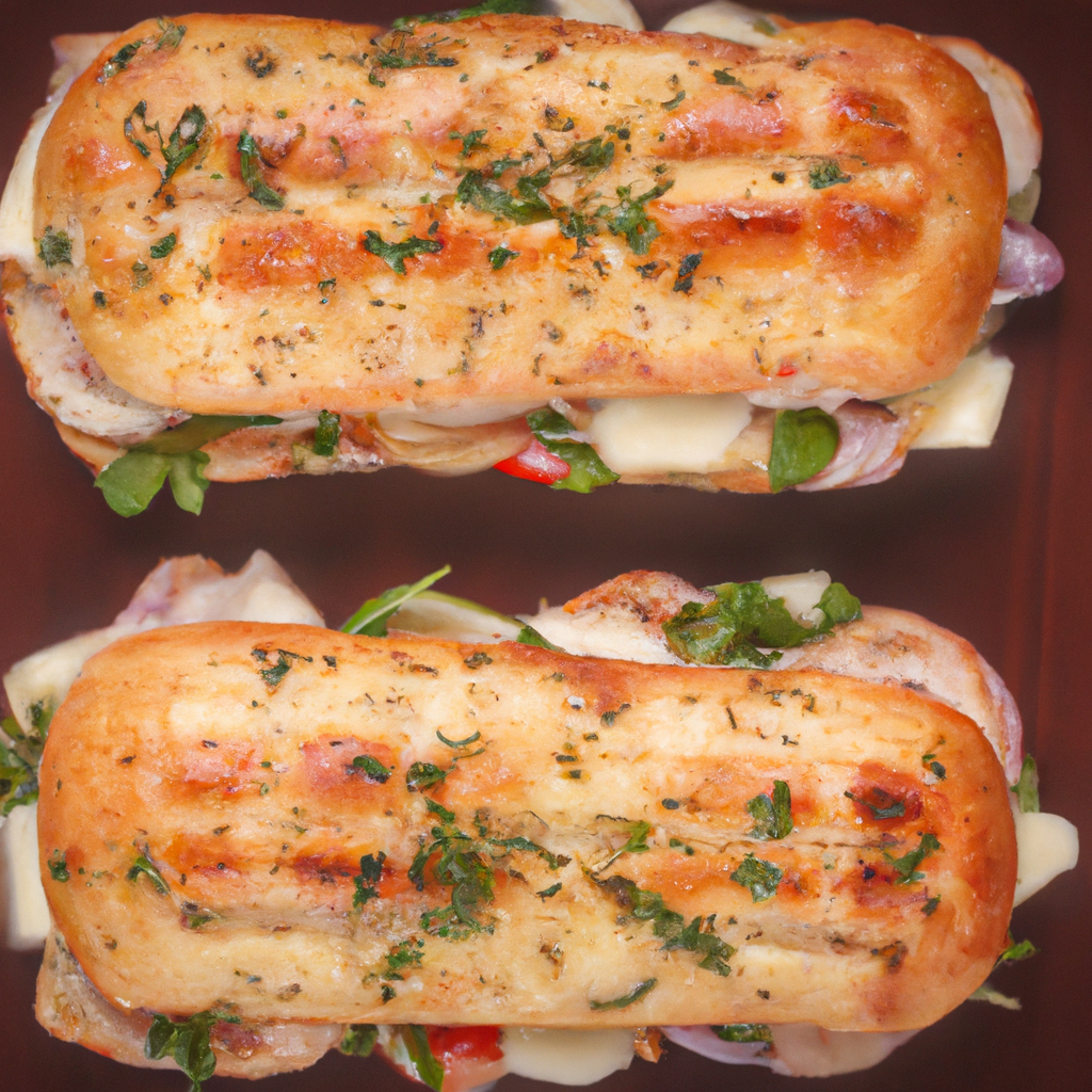Barbecued Turkey On Focaccia