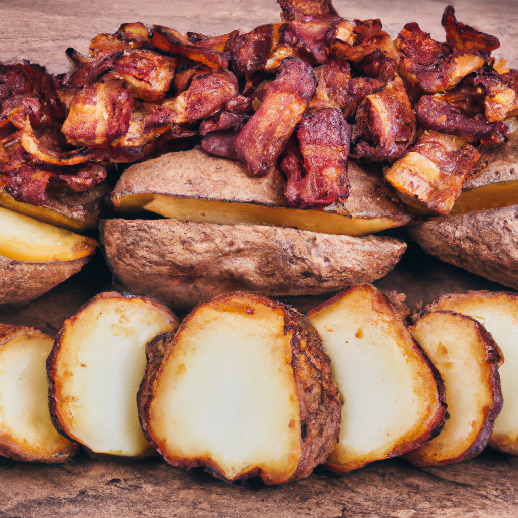 Baked Potatoes On Grill