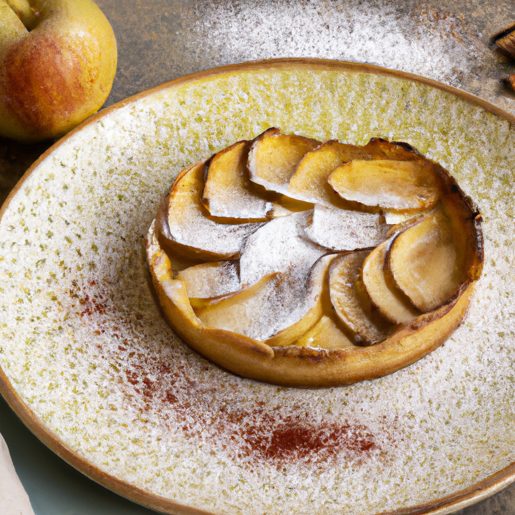 Apple Custard Tart