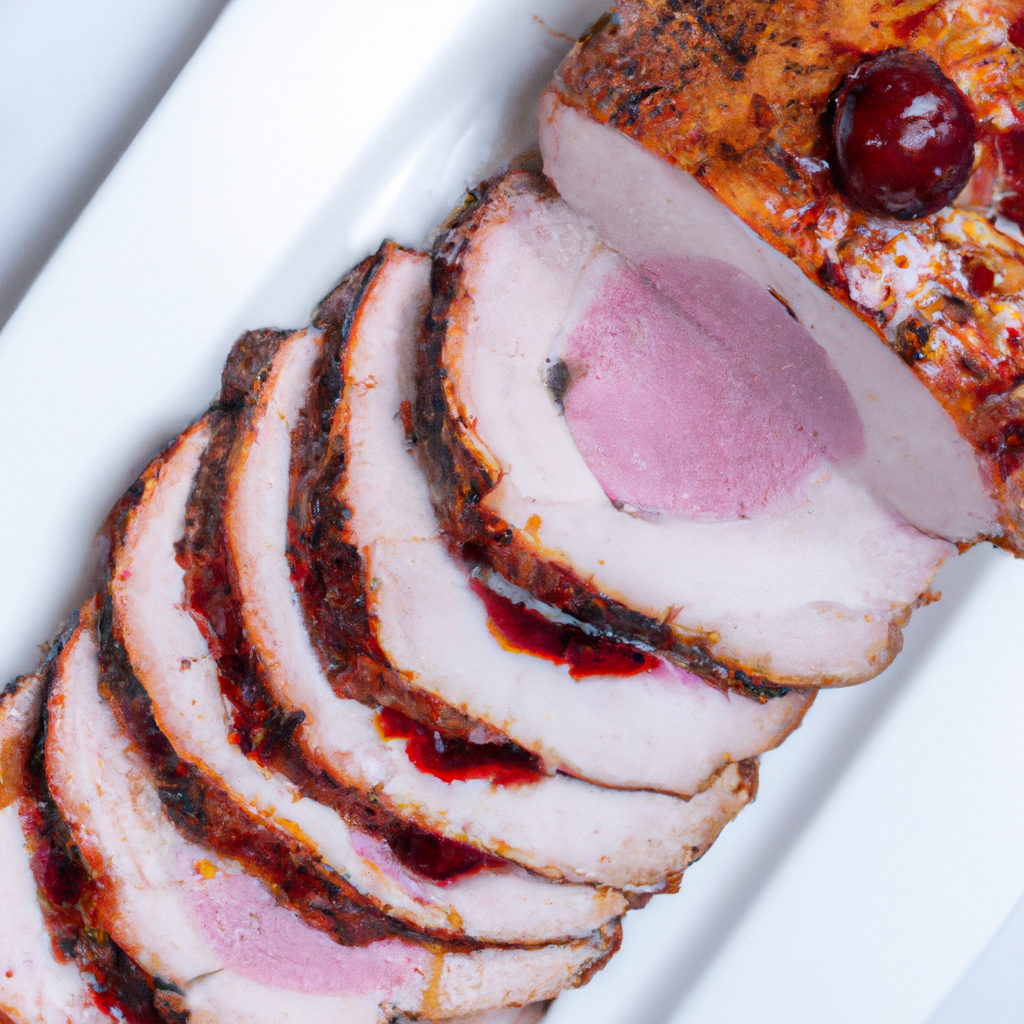 Cherry Glazed Pork Roast