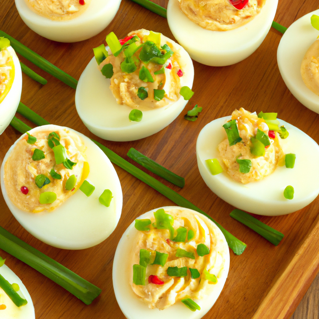 Baked Deviled Eggs