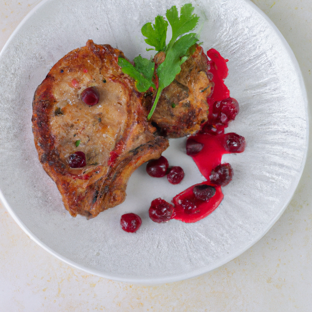 Cranberry Pork Chops