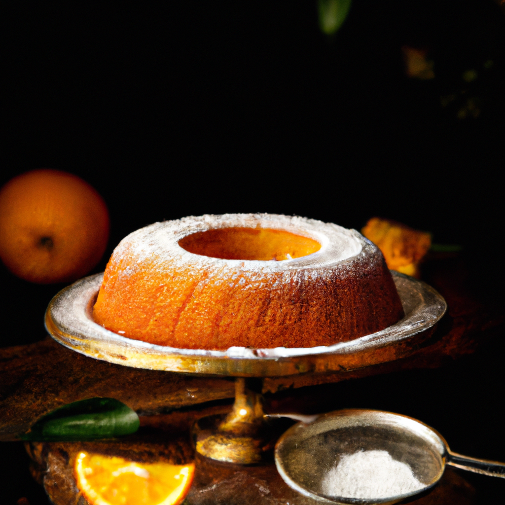 Orange Date Cake