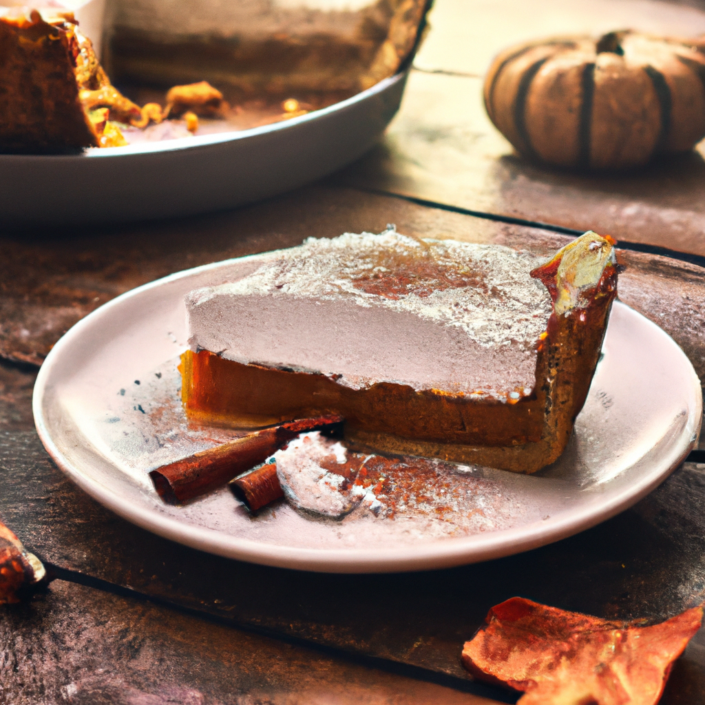 Tofu Pumpkin Pie