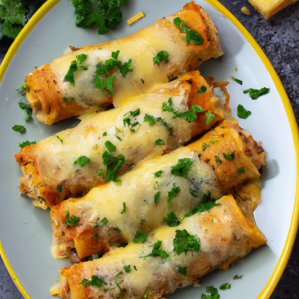 Bratwurst Lasagna Wraps