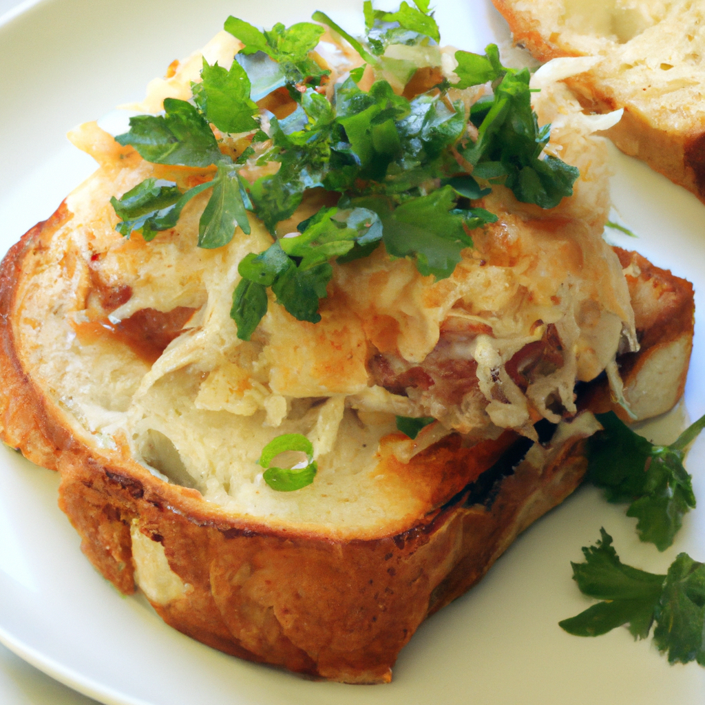 Bubbly Reuben Sandwich Bake