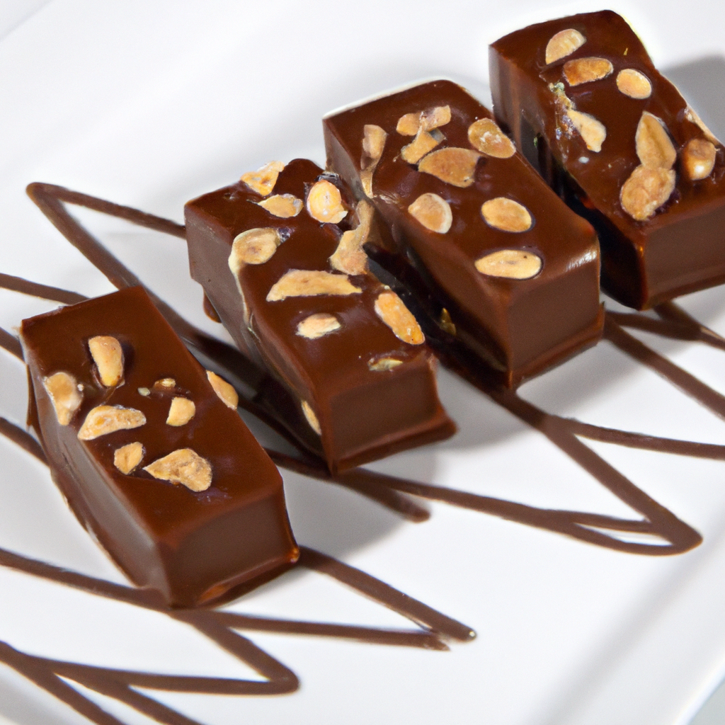 Peanut Butter Ice Cream Triangles