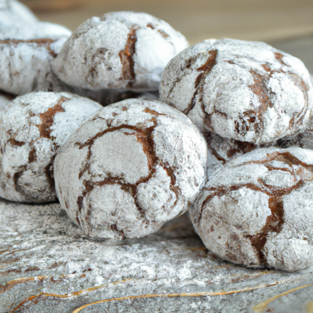 Chocolate Crinkle Cookies