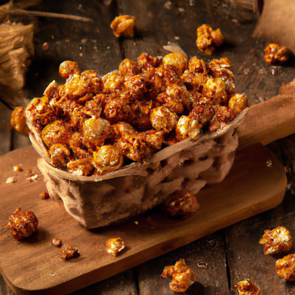 Gourmet Caramel Nut Popcorn