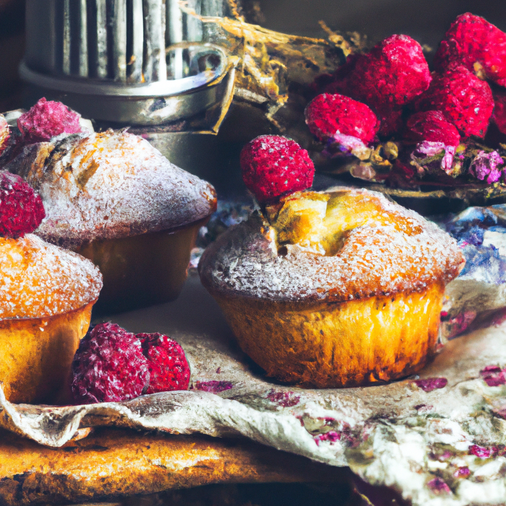 Muffins Mit Himbeeren