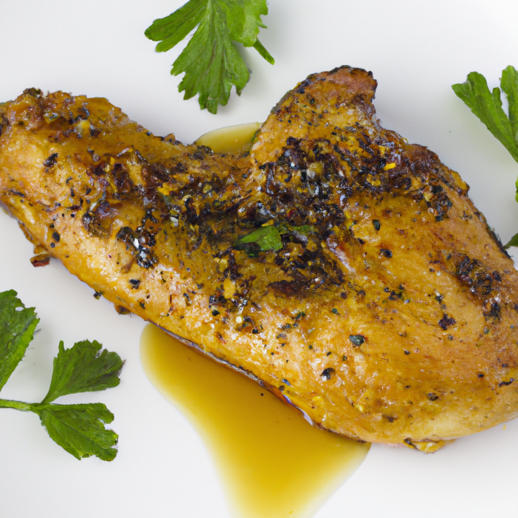 Baked Honey Mustard Chicken Breasts