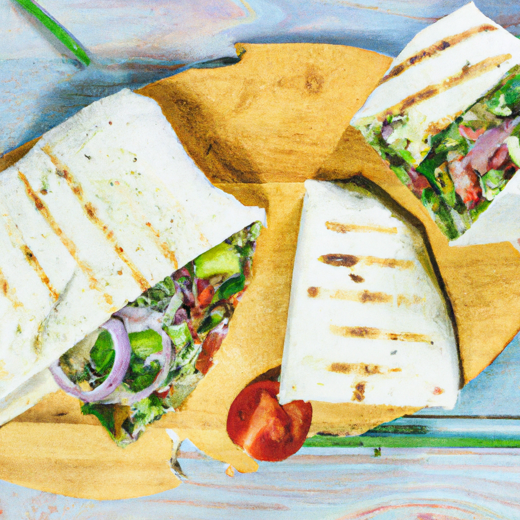Grilled Veggie Wraps