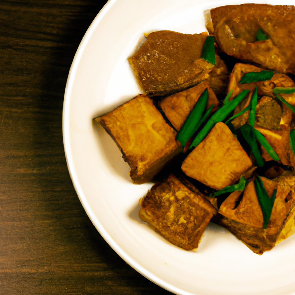 Ginger Orange Tofu Teriyaki