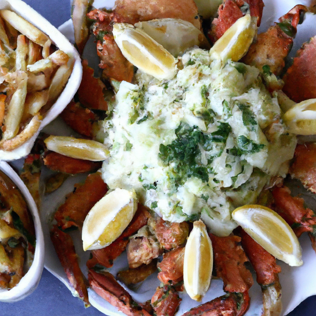 French Fried Jimmy Crabs