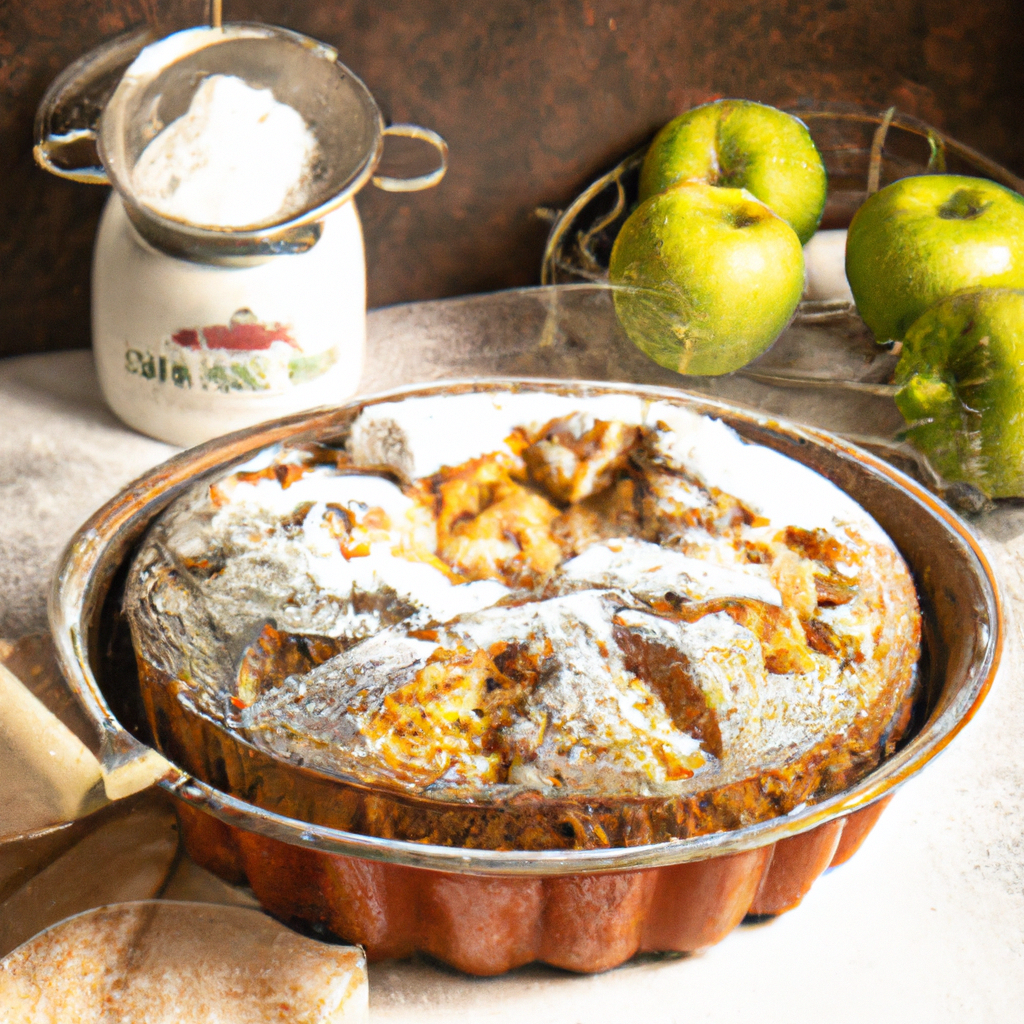 Babas Apple Cake