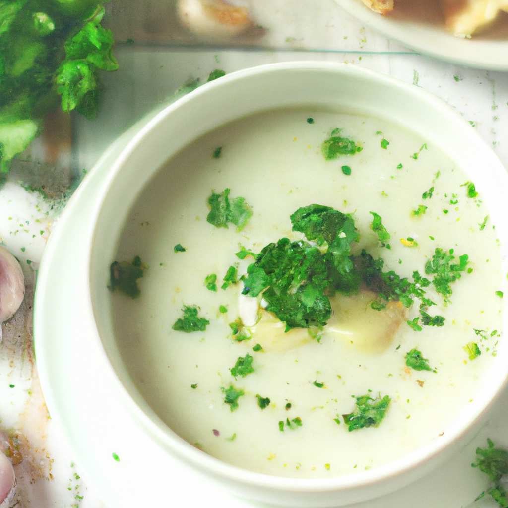 Chicken Garlic Soup