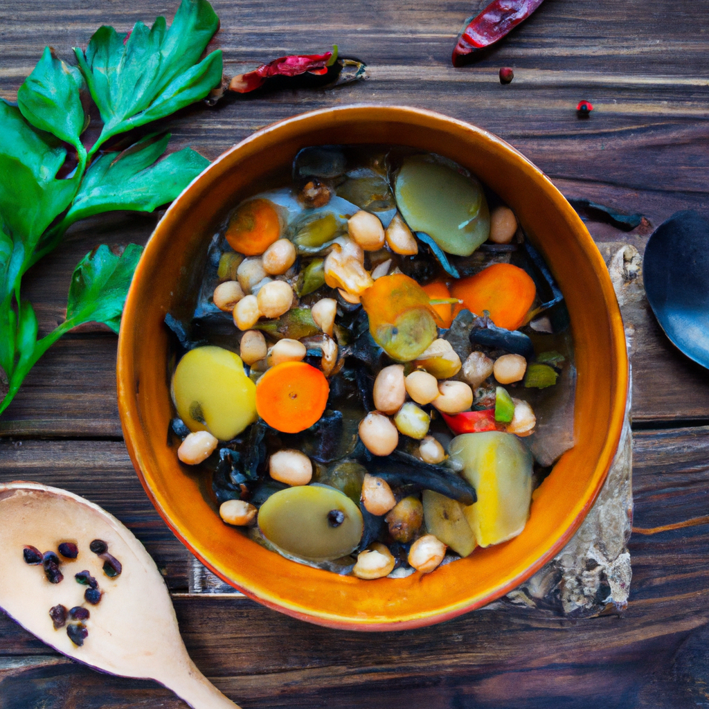 Black Eyed Pea And Vegetable Stew