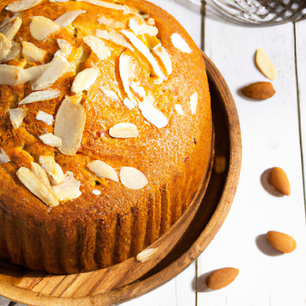 Almond Rum Cake