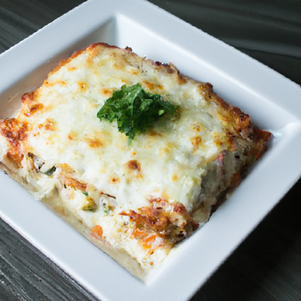 Cheesy Vegetable Lasagna