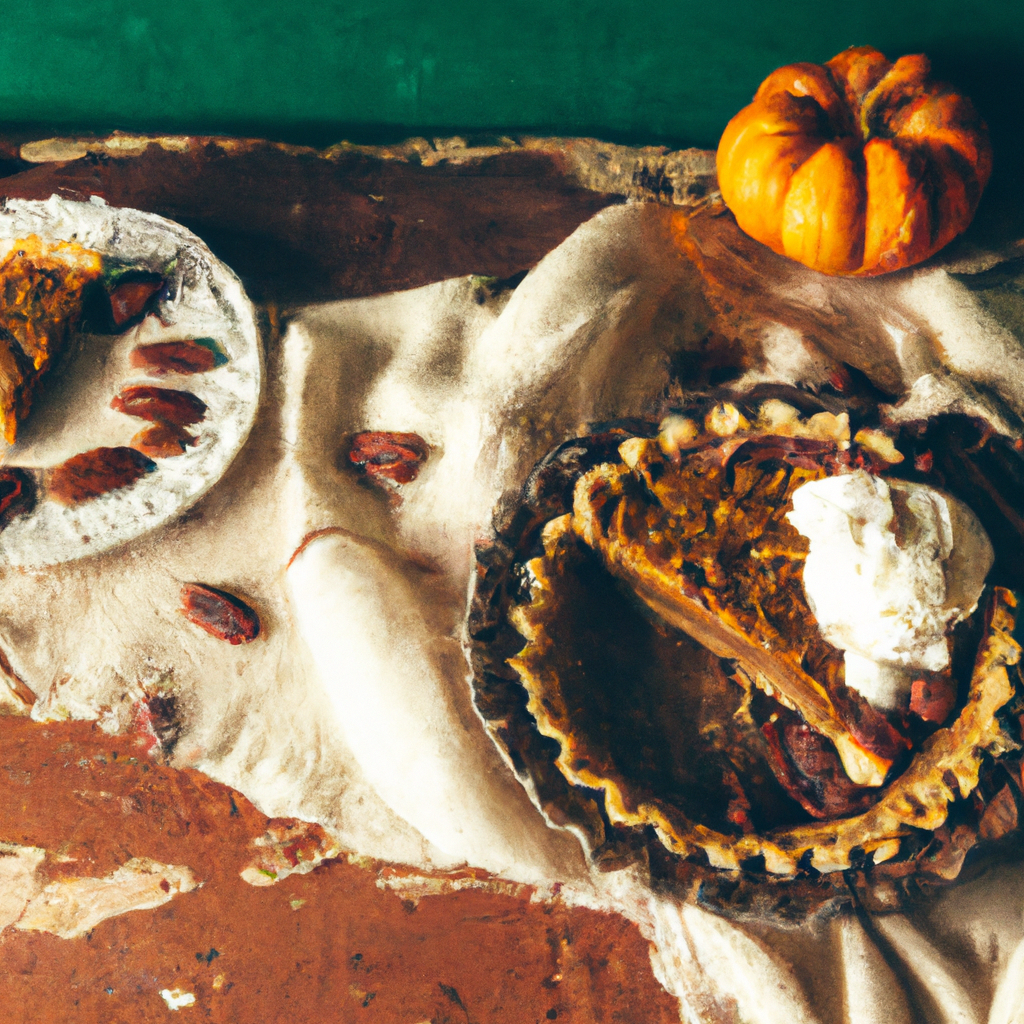 Bourbon Pecan Pumpkin Pie