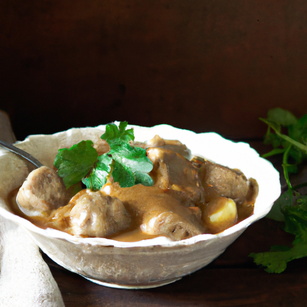 Beef Stew With Parsley Dumplings