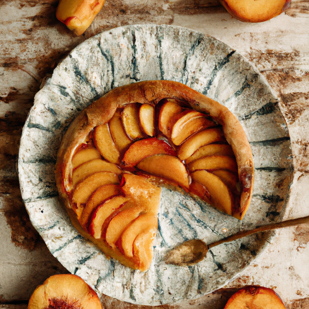 Country Peach Tart